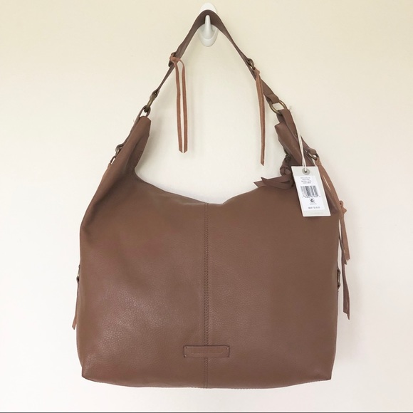 Lucky Brand Handbags - Lucky Brand Jill Leather Hobo Shoulder Bag